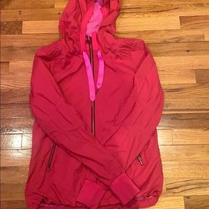 Hot pink lulu lemon jacket